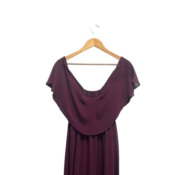 Show Me Your‎ MuMu Caitlin Ruffle Maxi Dress Womens Size Small - Picture 6 of 7